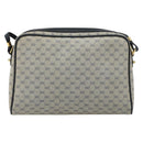 GUCCI Micro GG Supreme Umhängetasche PVC Marinegold 007 904 0014 Auth am11745-3