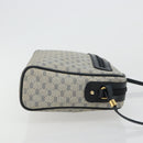 GUCCI Micro GG Supreme Umhängetasche PVC Marinegold 007 904 0014 Auth am11745-4