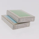 TIFFANY&Co. Playing Cards 2 Set Green Light Blue Auth am11746V-4