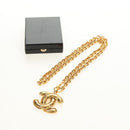 CHANEL CC Necklace metal Gold Tone CC Auth am11747SAM-12