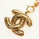 CHANEL CC Necklace metal Gold Tone CC Auth am11747SAM-3