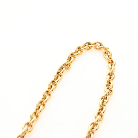 CHANEL CC Necklace metal Gold Tone CC Auth am11747SAM