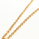 CHANEL CC Necklace metal Gold Tone CC Auth am11747SAM-9