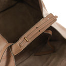 CELINE Luggage Phantom Hand Bag Leather Beige Gold Auth am11750A-20