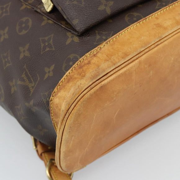 LOUIS VUITTON Monogram Montsouris GM Backpack M51135 LV Auth am11759