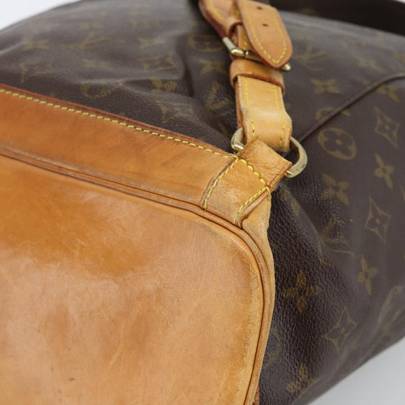 LOUIS VUITTON Monogram Montsouris GM Backpack M51135 LV Auth am11759