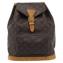 LOUIS VUITTON Monogram Montsouris GM Backpack M51135 LV Auth am11759-13