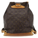LOUIS VUITTON Monogram Montsouris GM Backpack M51135 LV Auth am11759-2