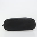 Burberrys Hand Bag Leather Gold Black Auth am11764-5