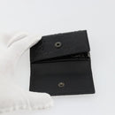GUCCI Guccissima GG Canvas Key Case Leather Black 237509 Auth am11767V-13