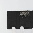 GUCCI Guccissima GG Canvas Key Case Leather Black 237509 Auth am11767V-16