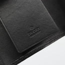 GUCCI Guccissima GG Canvas Key Case Leather Black 237509 Auth am11767V-19