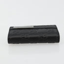 GUCCI Guccissima GG Canvas Key Case Leather Black 237509 Auth am11767V-6