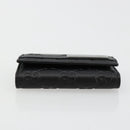 GUCCI Guccissima GG Canvas Key Case Leather Black 237509 Auth am11767V-7