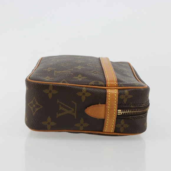 LOUIS VUITTON Monogram Compiegne 23 Clutch Bag M51847 LV Auth am11768A