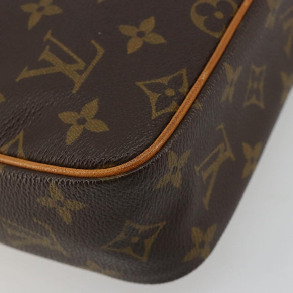 LOUIS VUITTON Monogram Compiegne 23 Clutch Bag M51847 LV Auth am11768A