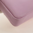 FENDI Monster Micro Bucket Shoulder Bag Leather Pink Silver Auth am11769M-17
