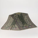 ETRO Scarf Silk Wool 3 Set Brown Blue Green Auth am11771-4