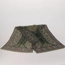 ETRO Scarf Silk Wool 3 Set Brown Blue Green Auth am11771-5