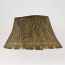 ETRO Scarf Silk Wool 3 Set Brown Blue Green Auth am11771-7