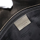 GUCCI GG Implementation Shoulder Bag PVC Gray Silver 201447 Auth am11773A-19