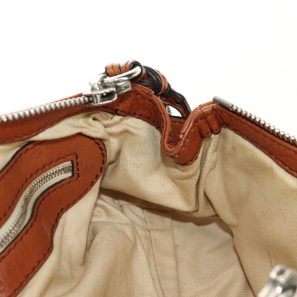 Chloe Paddington Mini Handtasche Leder Braun Silber Gold Orig. am11785SAM