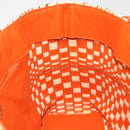 BOTTEGA VENETA INTRECCIATO Tote Bag Leather Orange Silver Auth am11786A-19