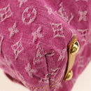 LOUIS VUITTON Monogram Denim Buggy GM Shoulder Bag Pink M95210 Auth am11791SAV-17