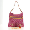 LOUIS VUITTON Monogram Denim Buggy GM Shoulder Bag Pink M95210 Auth am11791SAV-12