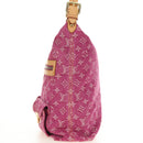 LOUIS VUITTON Monogram Denim Buggy GM Shoulder Bag Pink M95210 Auth am11791SAV-3