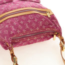 LOUIS VUITTON Monogram Denim Buggy GM Shoulder Bag Pink M95210 Auth am11791SAV-6