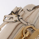 Chloe Paddington Hand Bag Leather Ivory Silver Gold Auth am11793V-21