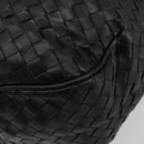 BOTTEGAVENETA INTRECCIATO Shoulder Bag Leather Black 174741 Auth am11794SM-12