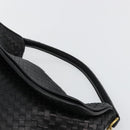 BOTTEGAVENETA INTRECCIATO Shoulder Bag Leather Black 174741 Auth am11794SM-8