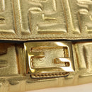 FENDI Zucca Canvas Long Wallet Gold Auth am11795V-12