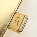 FENDI Zucca Canvas Long Wallet Gold Auth am11795V-14