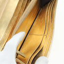 FENDI Zucca Canvas Long Wallet Gold Auth am11795V-20