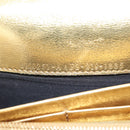FENDI Zucca Canvas Long Wallet Gold Auth am11795V-23
