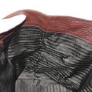 PRADA Shoulder Bag Leather Brown Gold BR3050 Auth am11796V-24