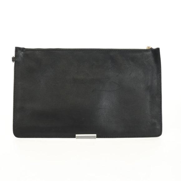 BOTTEGA VENETA INTRECCIATO Cabas MM Hand Bag Leather Black 115664 Auth am11798SM