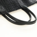 BOTTEGA VENETA INTRECCIATO Cabas MM Hand Bag Leather Black 115664 Auth am11798SM-7