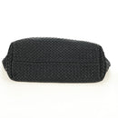 BOTTEGA VENETA INTRECCIATO Cabas MM Hand Bag Leather Black 115664 Auth am11798SM-5