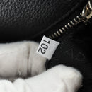 PRADA Shoulder Bag Leather Black Silver Auth am11799V-11