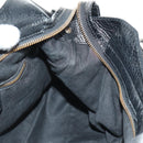 BALENCIAGA The Town Hand Bag Leather 2way Black 240579 Auth am11800SAM-24