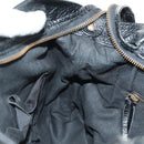 BALENCIAGA The Town Hand Bag Leather 2way Black 240579 Auth am11800SAM-25