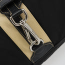 PRADA Shoulder Bag Nylon Leather Black Silver Auth am11803V-22