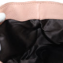 Miu Miu Hand Bag Leather 2way Pink Gold Auth am11804V-23