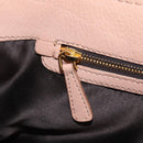 Miu Miu Hand Bag Leather 2way Pink Gold Auth am11804V-24