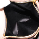 Miu Miu Hand Bag Leather 2way Pink Gold Auth am11804V-25