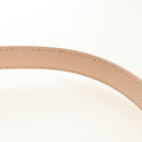 FENDI Hand Bag Unborn Calf Skin Beige Gold Auth am11805SAV-15